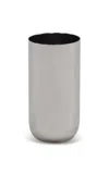 Tina Frey Designs Modern Stainless Steel Tall Cup In Silver