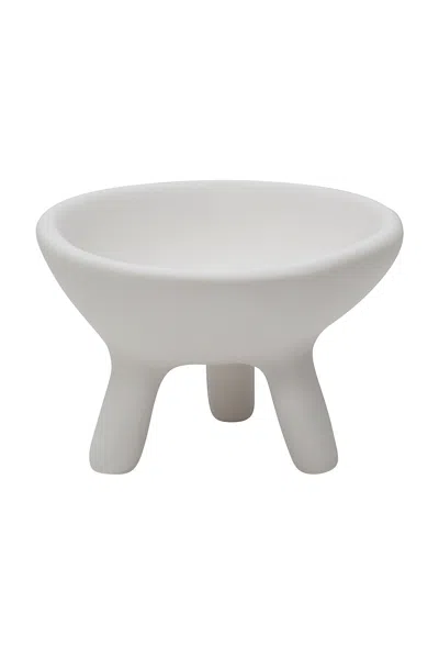 Tina Frey Designs Plateau Medium Elevated Bowl In White