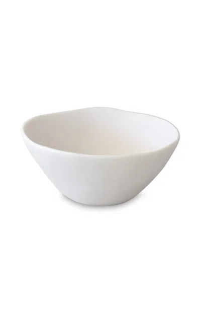 Tina Frey Designs Sculpt Small Resintapered Bowl In White