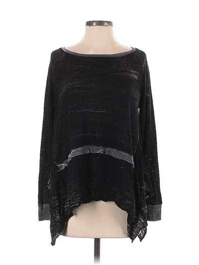 Pre-owned Tina + Jo Pullover Sweater In Black