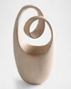 Tina Vlassopulos Loop Sculpture In Cream