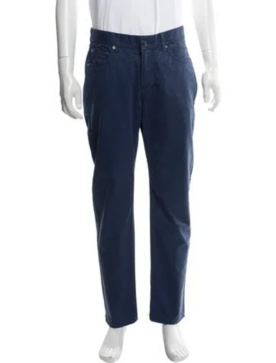 Pre-owned Tincati Chinos In Blue