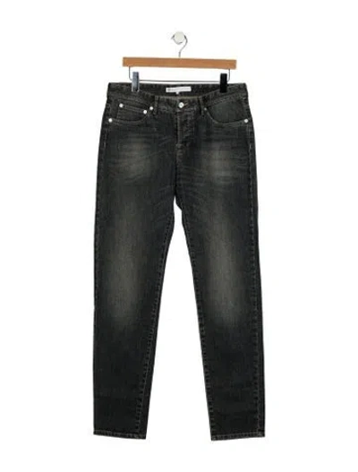 Pre-owned Tincati Skinny Jeans In Gray