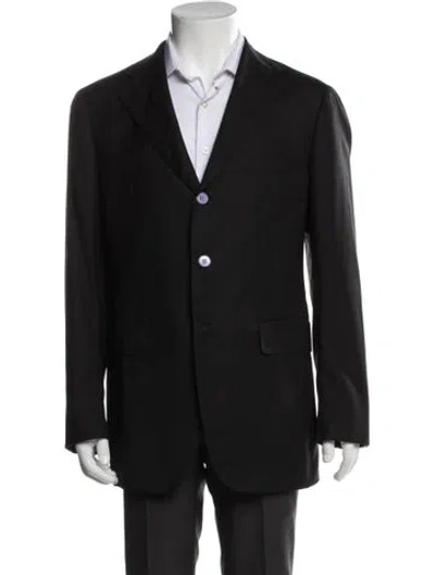 Pre-owned Tincati Wool Two-piece Blazer In Gray