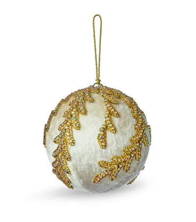 Tinker Tailor Beaded Velvet Bauble