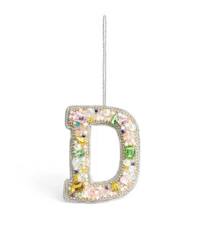 Tinker Tailor Embellished D Tree Decoration