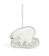 Tinker Tailor Embellished Polar Bear Tree Decoration