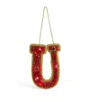Tinker Tailor Embellished U Tree Decoration In Red