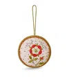 Tinker Tailor Felt Tudor Rose Tree Ornament