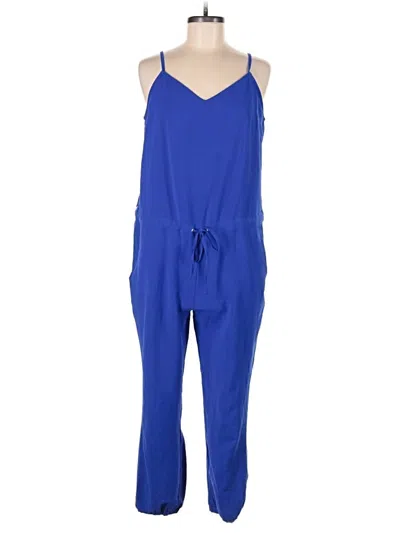 Pre-owned Tinley Road Jumpsuit In Blue