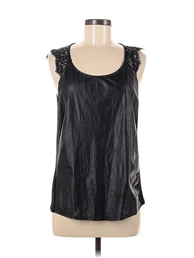 Pre-owned Tinley Road Sleeveless Blouse In Black