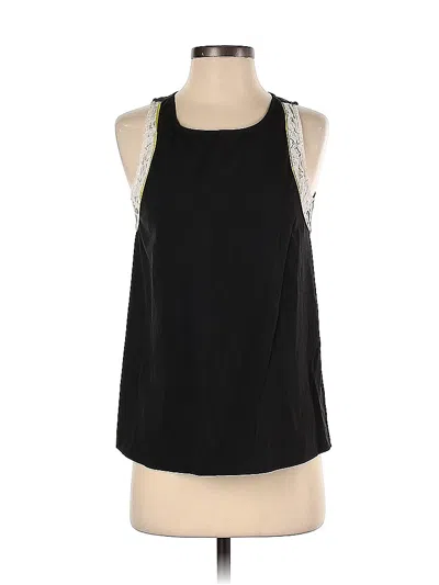 Pre-owned Tinley Road Sleeveless Blouse In Black