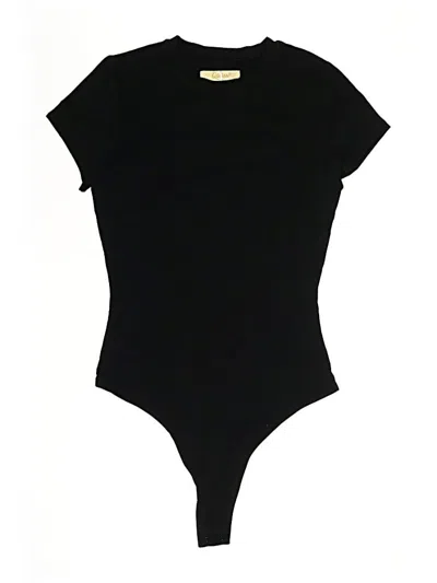 Pre-owned Tinsel Bodysuit In Black