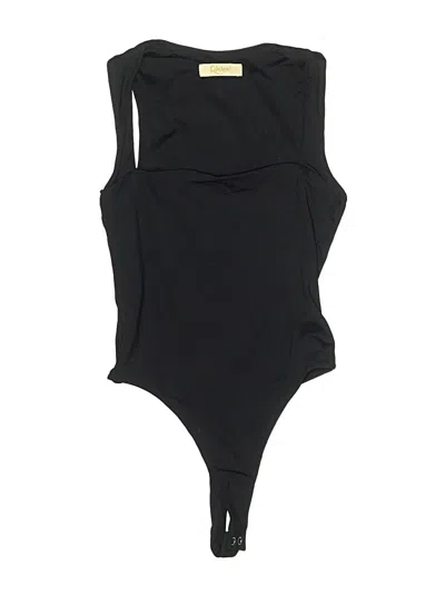 Pre-owned Tinsel Bodysuit In Black
