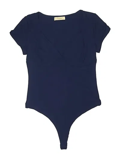 Pre-owned Tinsel Bodysuit In Blue