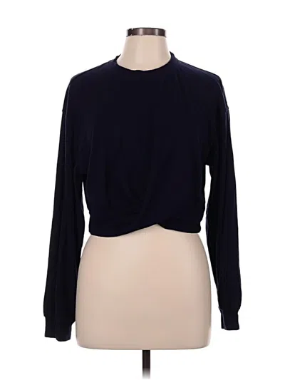 Pre-owned Tinsel Cardigan Sweater In Blue