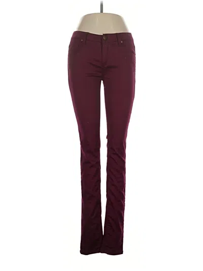 Pre-owned Tinsel Casual Pants In Burgundy