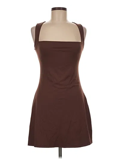 Pre-owned Tinsel Cocktail Dress In Brown