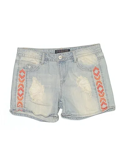 Pre-owned Tinsel Denim Shorts In Blue