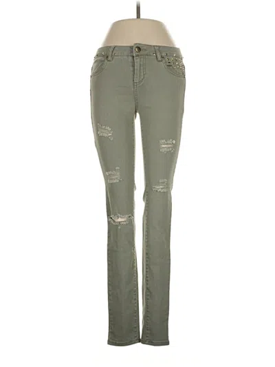 Pre-owned Tinsel Jeans In Green