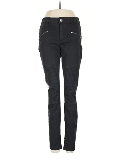 Pre-owned Tinsel Jeggings In Black