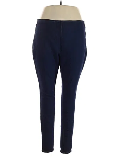 Pre-owned Tinsel Jeggings In Blue