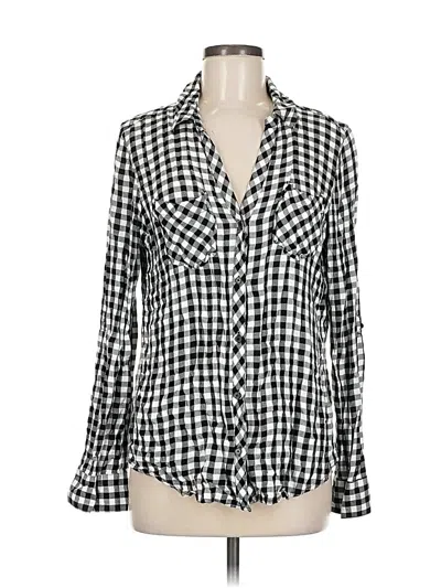 Pre-owned Tinsel Long Sleeve Blouse In Black