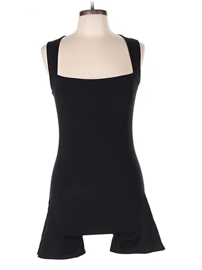 Pre-owned Tinsel Romper In Black