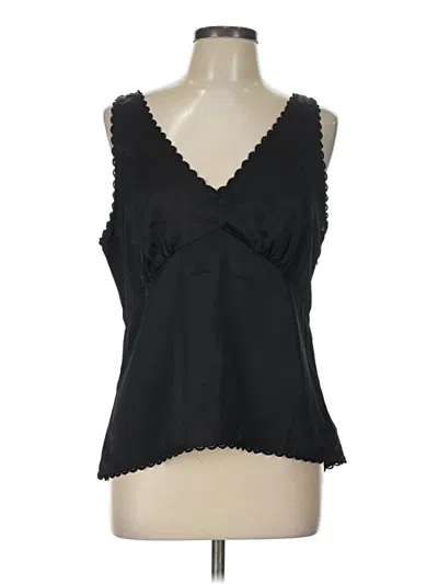 Pre-owned Tinsel Sleeveless Blouse In Black