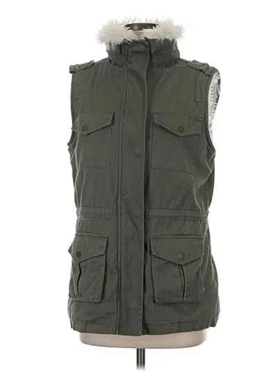 Pre-owned Tinsel Vest In Green