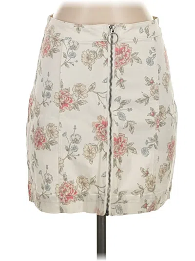 Pre-owned Tinseltown Casual Skirt In White