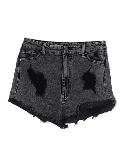 Pre-owned Tinseltown Denim Shorts In Black