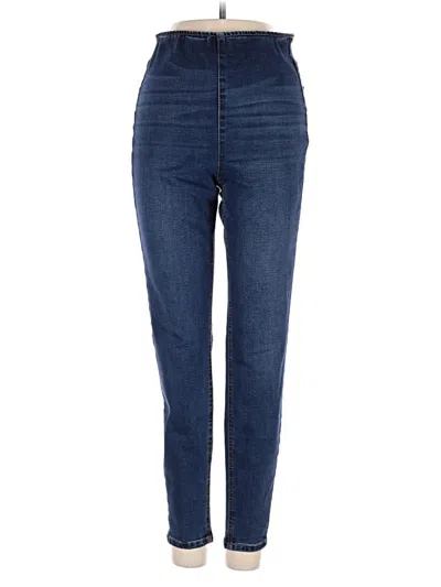 Pre-owned Tinseltown Jeggings In Blue