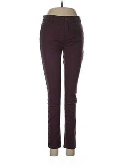 Pre-owned Tinseltown Jeggings In Burgundy
