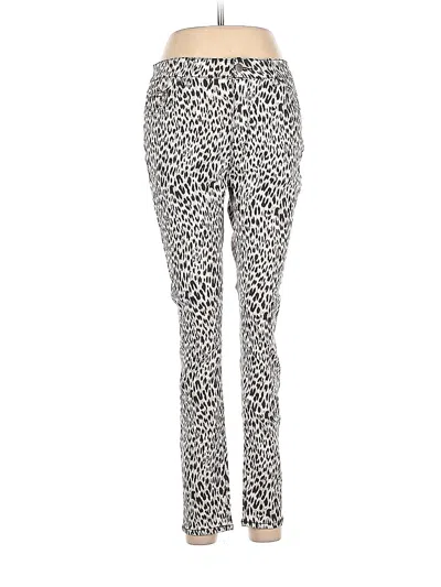 Pre-owned Tinseltown Jeggings In Silver