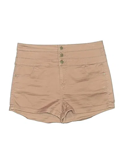 Pre-owned Tinseltown Khaki Shorts In Brown