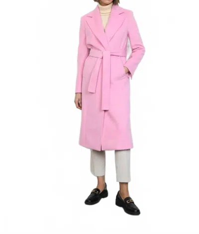 Tinta & Bariloche Abrigo Coat In Rosa In Pink