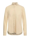 Tintoria Mattei 954 Exclusively For Bongenie Grieder Since 1891 Man Shirt Beige Size 17 Cotton In Neutral