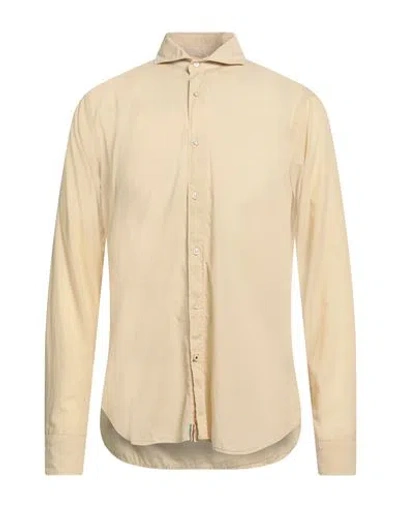 Tintoria Mattei 954 Exclusively For Bongenie Grieder Since 1891 Man Shirt Beige Size 17 Cotton In Neutral