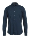 Tintoria Mattei 954 Exclusively For Bongenie Grieder Since 1891 Man Shirt Blue Size 15 ¾ Cotton In Blue