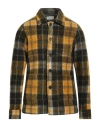 Tintoria Mattei 954 Man Jacket Yellow Size L Wool, Polyester