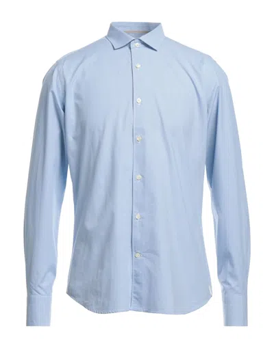 Tintoria Mattei 954 Shirts In Blue