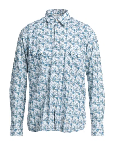 Tintoria Mattei 954 Shirts In Blue