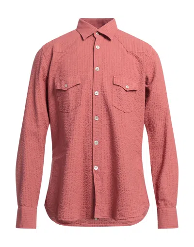 Tintoria Mattei 954 Shirts In Red