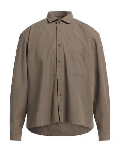 Tintoria Mattei 954 Shirts In Brown