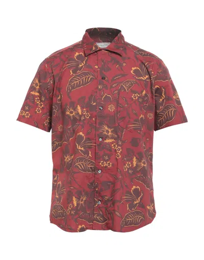 Tintoria Mattei 954 Shirts In Red