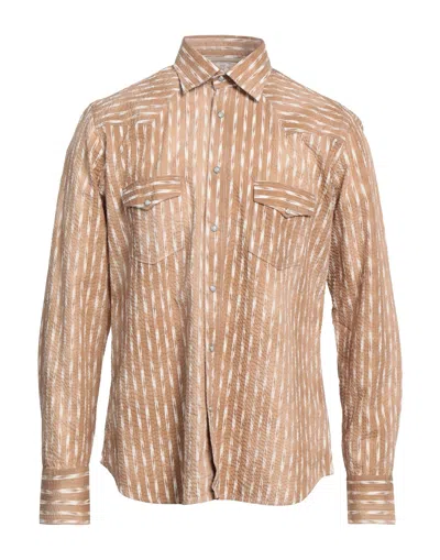Tintoria Mattei 954 Shirts In Beige