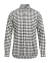 Tintoria Mattei 954 Man Shirt Lead Size 15 ¾ Cotton