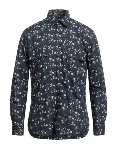 Tintoria Mattei 954 Shirts In Blue