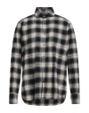 Tintoria Mattei 954 Man Shirt Midnight Blue Size 17 Cotton In Blue